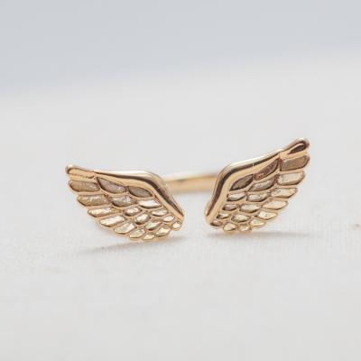 Angel Wings Ring In Gold